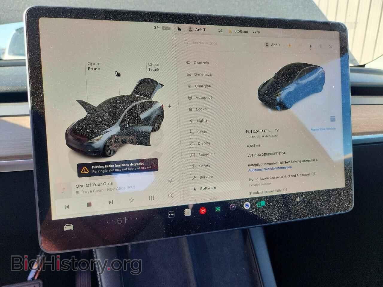 2024 TESLA MODEL Y - VIN: 7SAYGDED0RF119184 - Фото 9