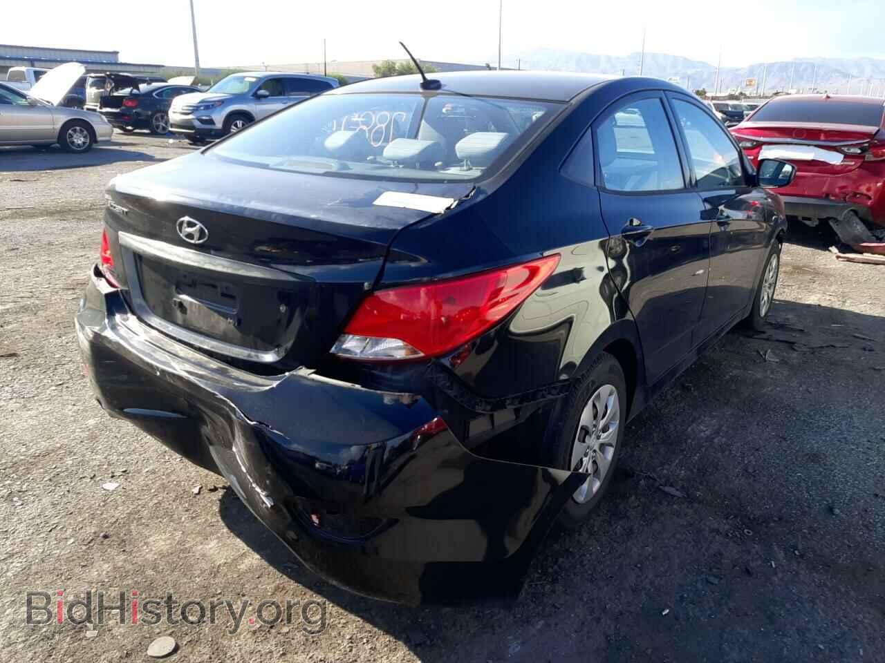 2016 HYUNDAI ACCENT - VIN: KMHCT4AE9GU002303 - Фото 4