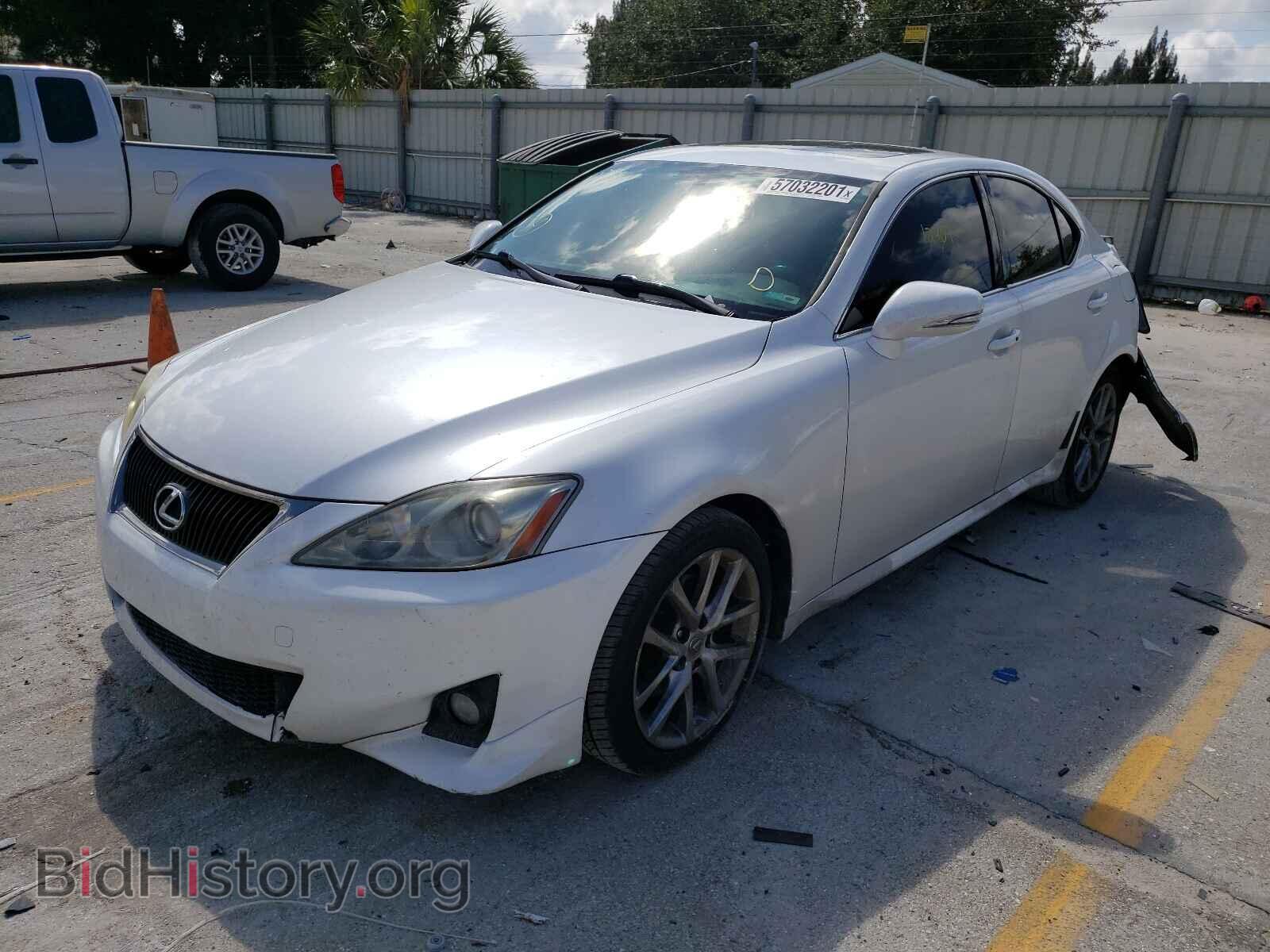 2013 LEXUS IS - VIN: JTHBF5C28D5189845 - Фото 2