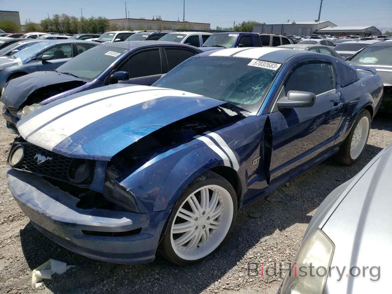Photo 1ZVHT82H665239802 - FORD MUSTANG 2006