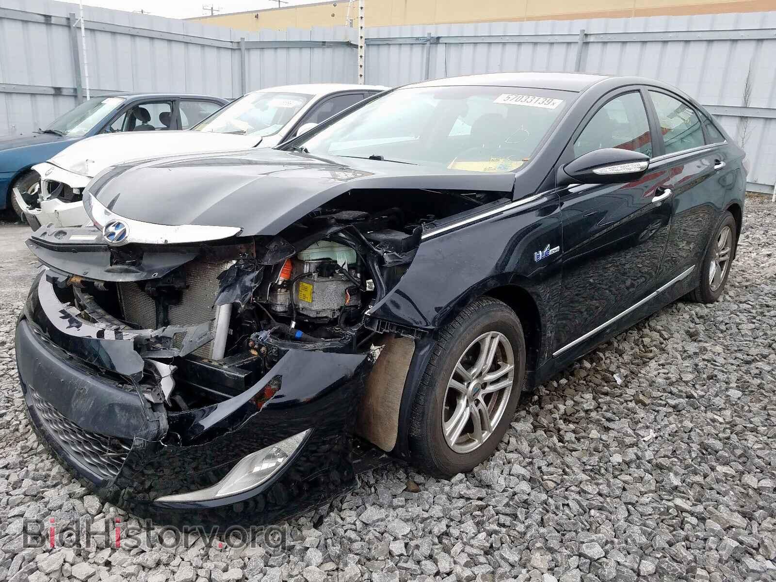 2012 HYUNDAI SONATA - VIN: KMHEC4A49CA022031 - Фото 2