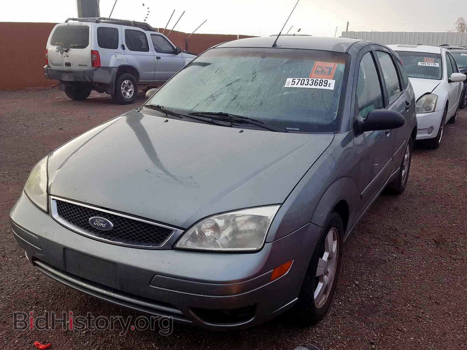 2005 FORD FOCUS - VIN: 3FAFP37N05R121245 - Фото 2