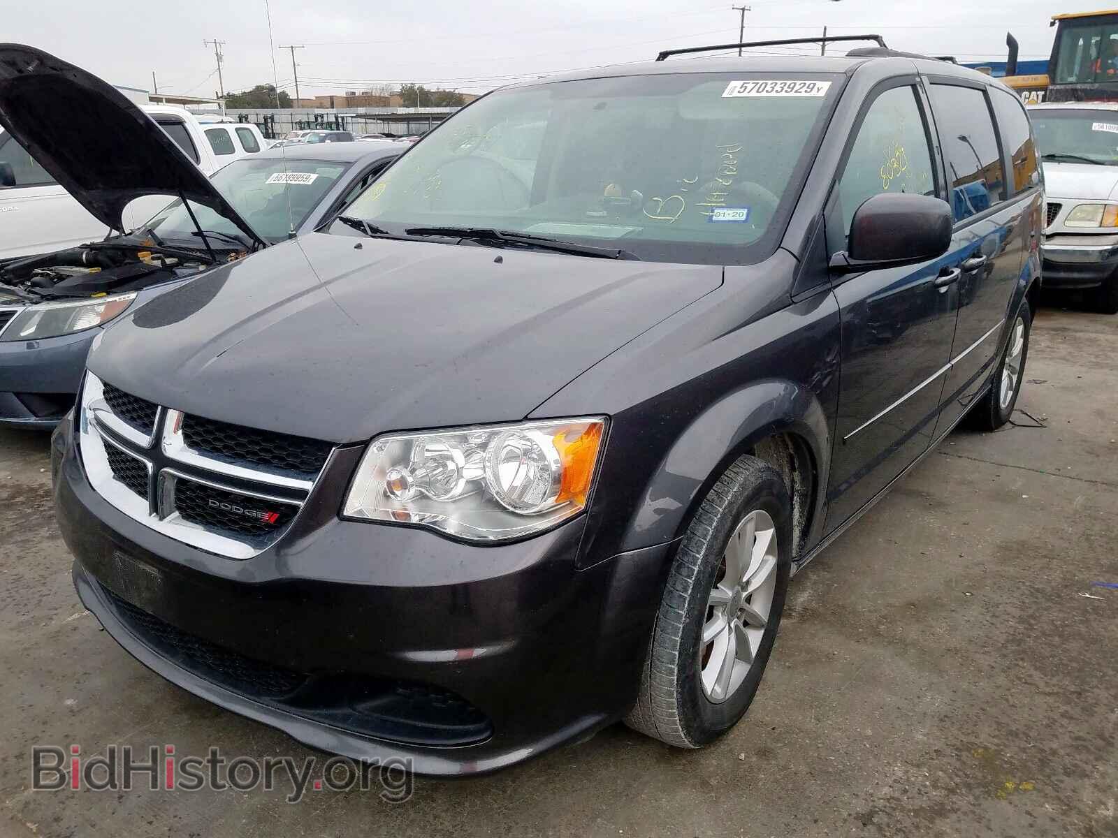 2016 DODGE CARAVAN - VIN: 2C4RDGCG7GR180249 - Фото 2