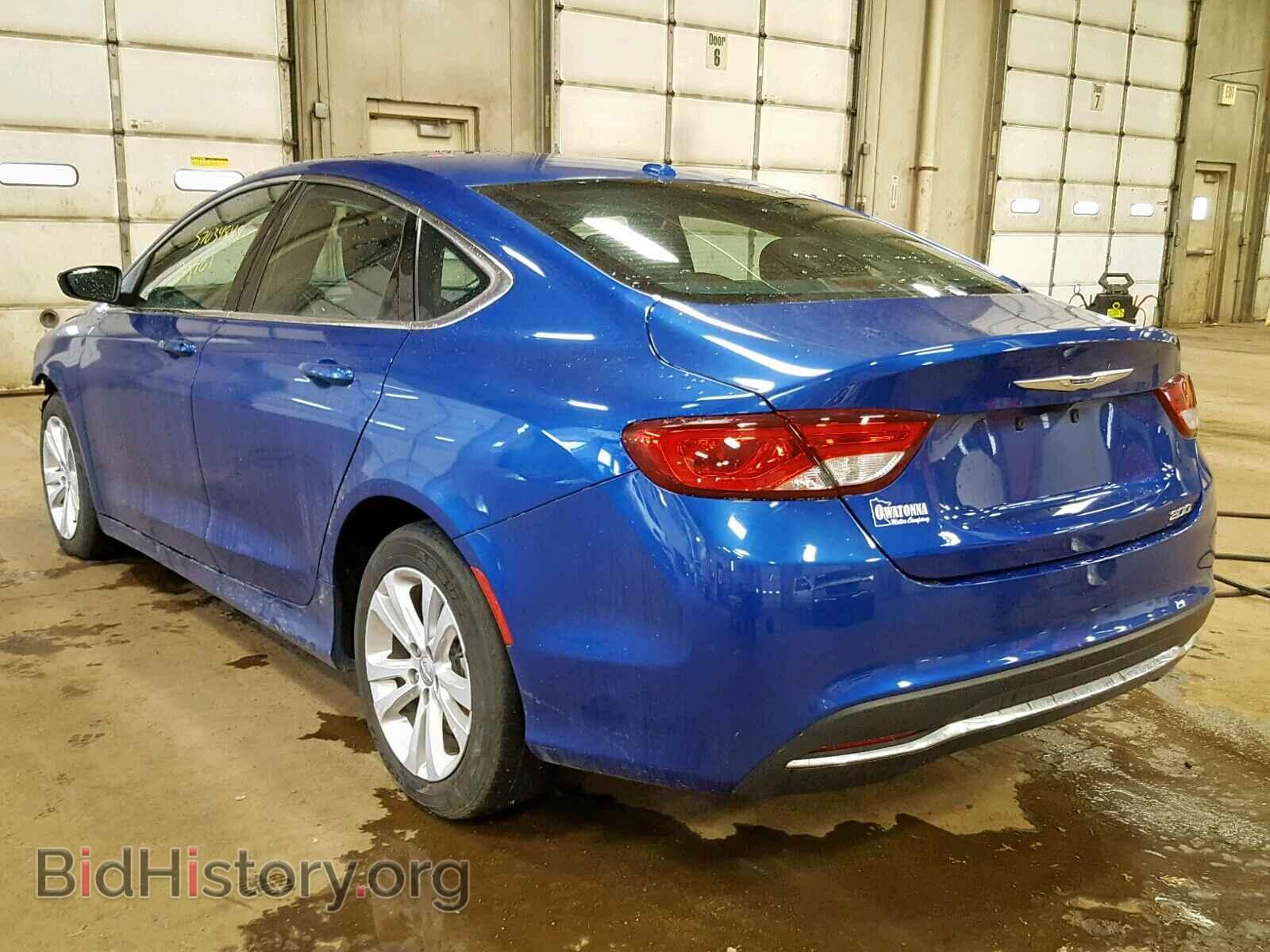 2015 CHRYSLER 200 - VIN: 1C3CCCAB6FN540023 - Photo 3
