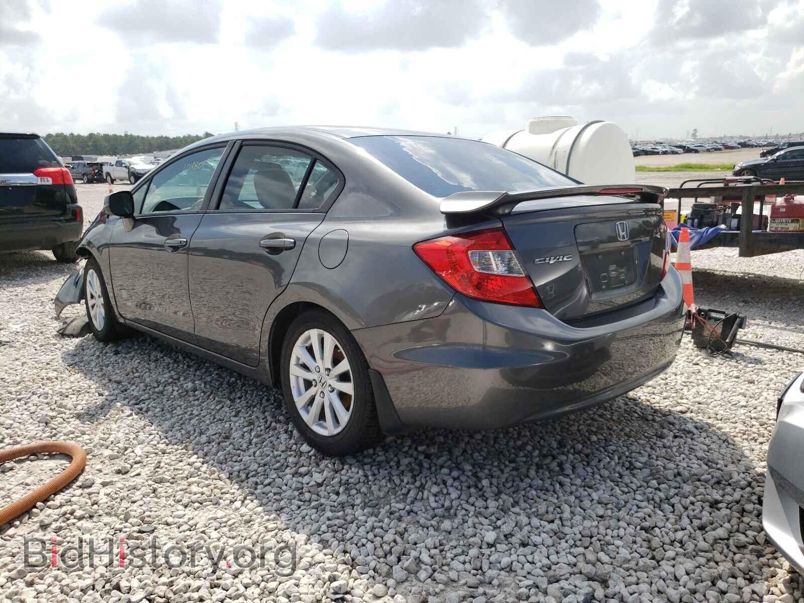 2012 HONDA CIVIC - VIN: 2HGFB2F82CH334450 - Фото 3