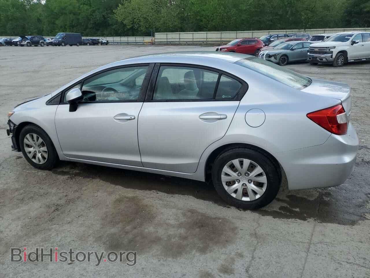 2012 HONDA CIVIC - VIN: 2HGFB2F55CH564604 - Фото 2