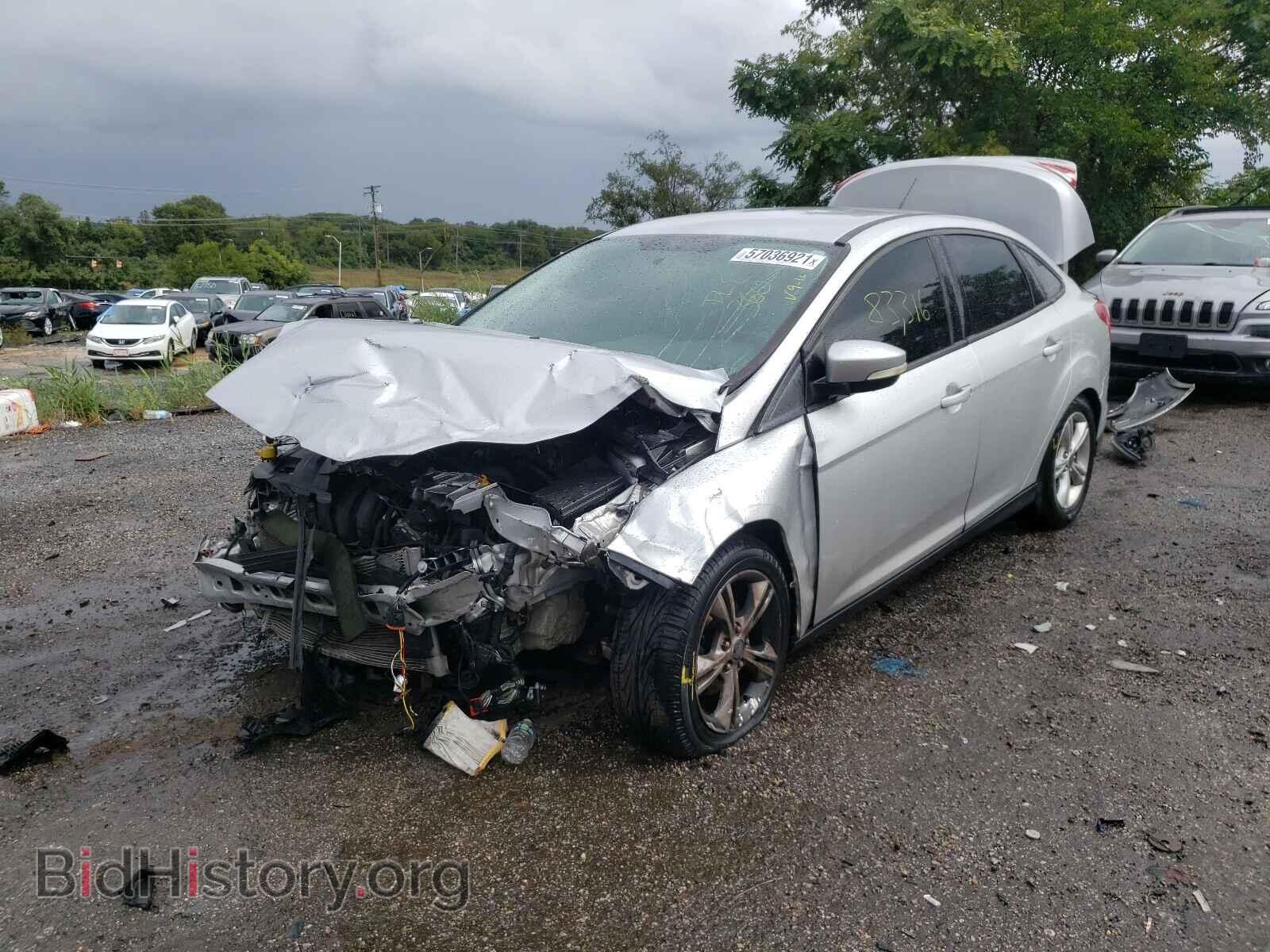 2014 FORD FOCUS - VIN: 1FADP3F22EL304367 - Фото 2