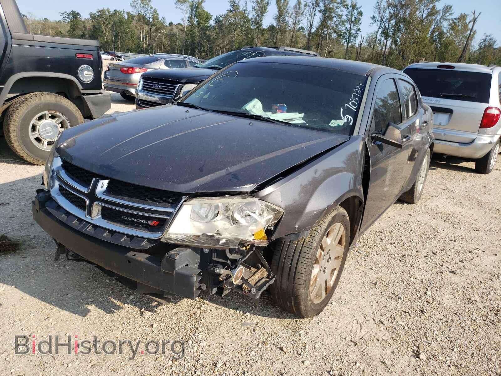 2014 DODGE AVENGER - VIN: 1C3CDZAB3EN182782 - Фото 2