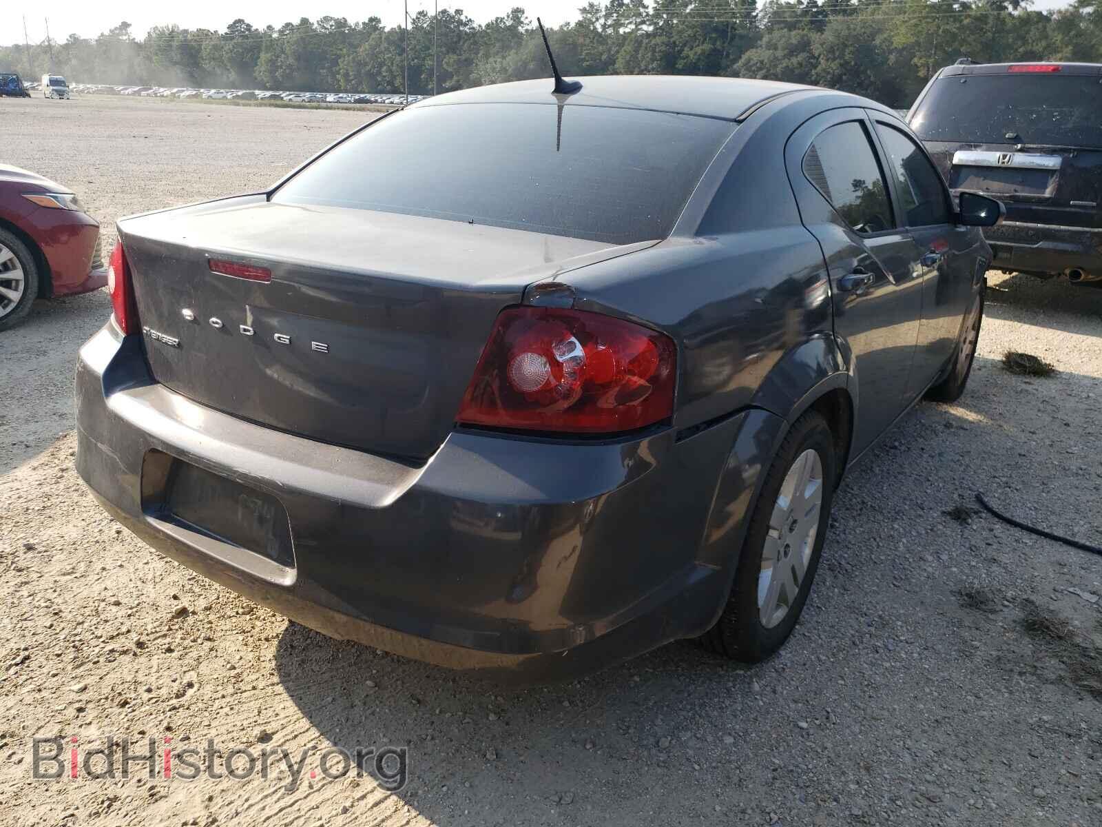 2014 DODGE AVENGER - VIN: 1C3CDZAB3EN182782 - Фото 4
