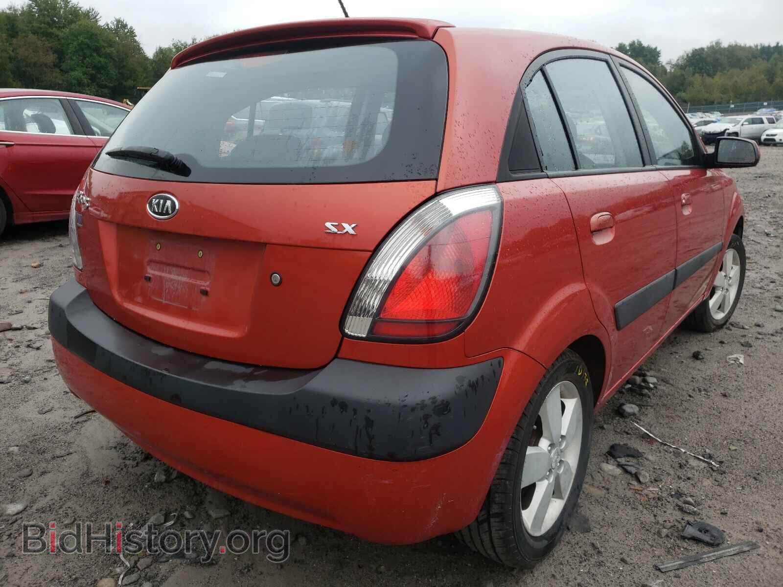 2007 KIA RIO - VIN: KNADE163776287139 - Фото 4