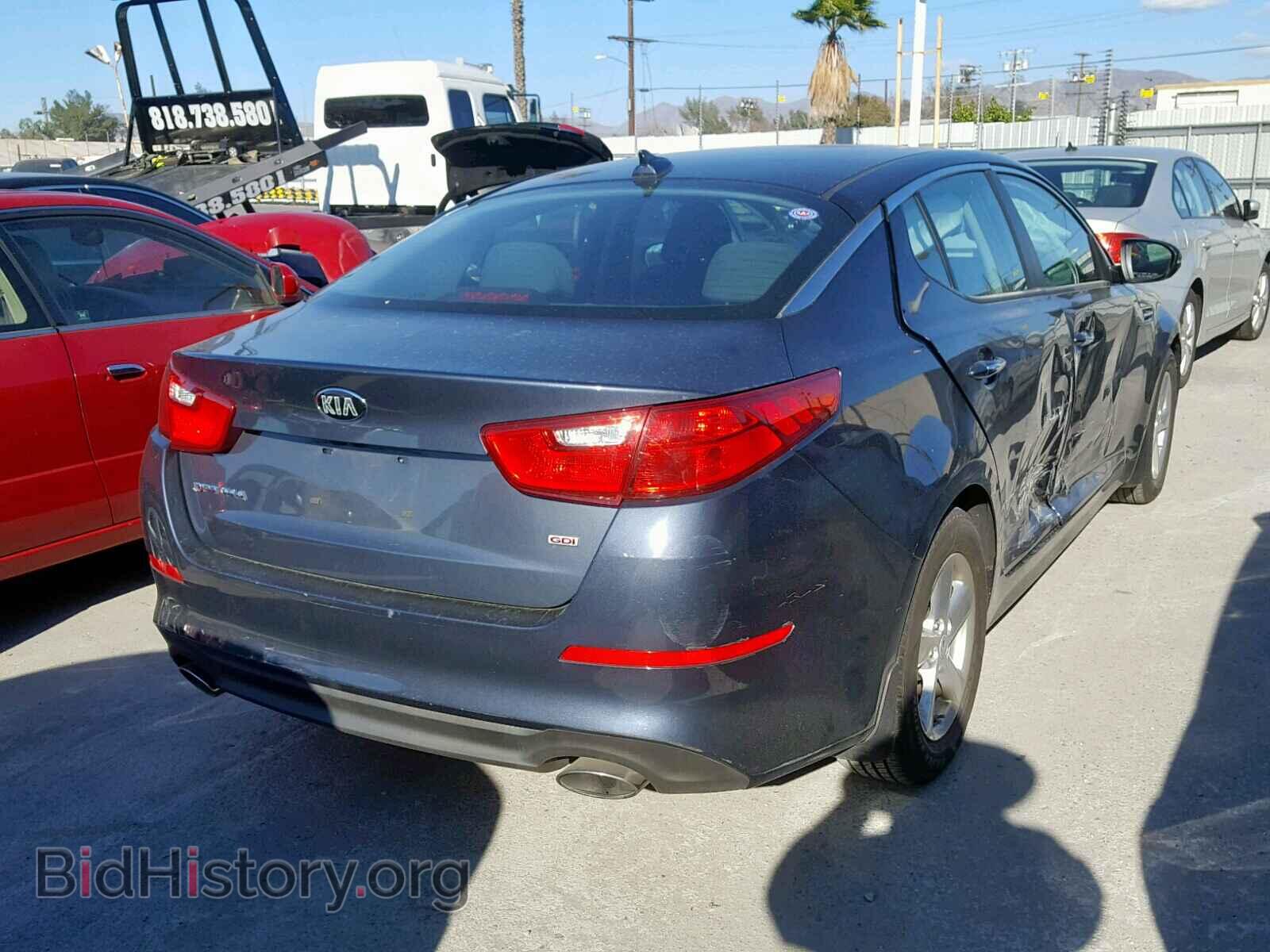 2015 KIA OPTIMA - VIN: KNAGM4A75F5571188 - Photo 4