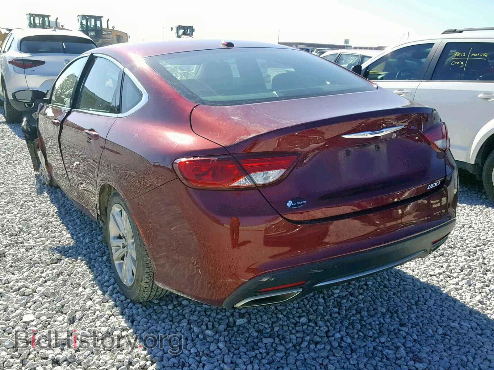 2015 CHRYSLER 200 - VIN: 1C3CCCAG8FN731244 - Фото 3