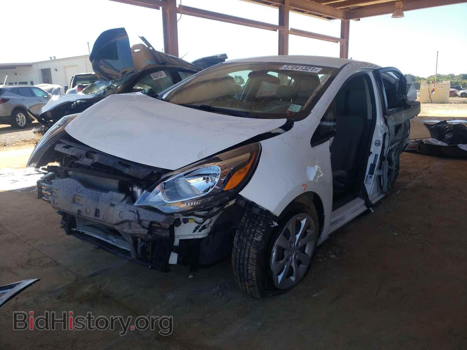 2015 KIA RIO - VIN: KNADM4A33F6464165 - Фото 2