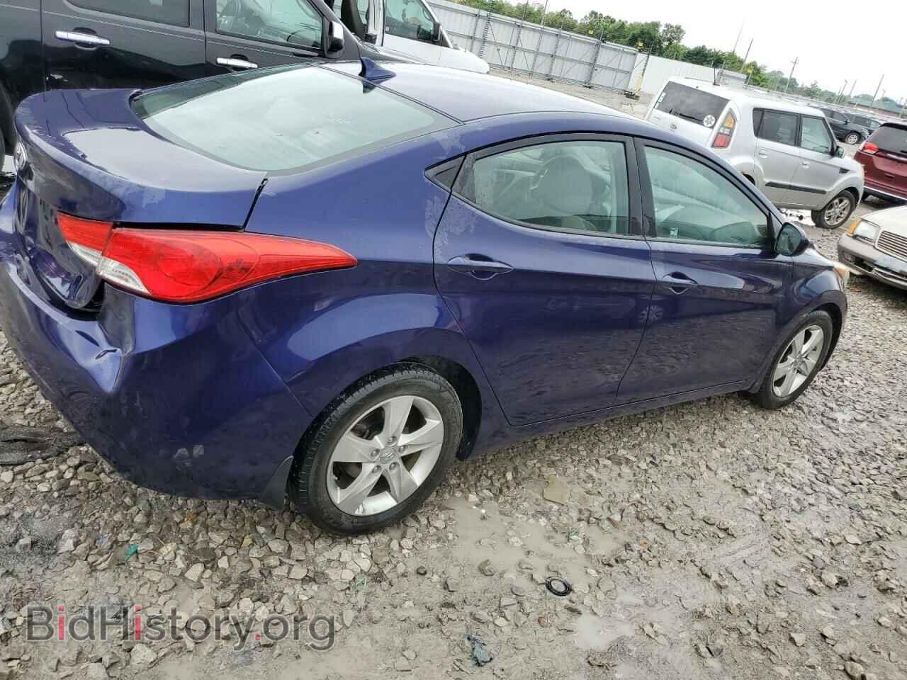 2012 HYUNDAI ELANTRA - VIN: 5NPDH4AEXCH144593 - Фото 3
