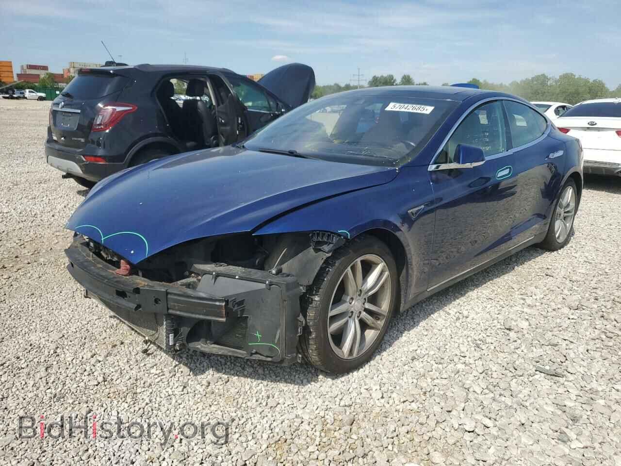 Photo 5YJSA1S28FF090065 - TESLA MODEL S 2015