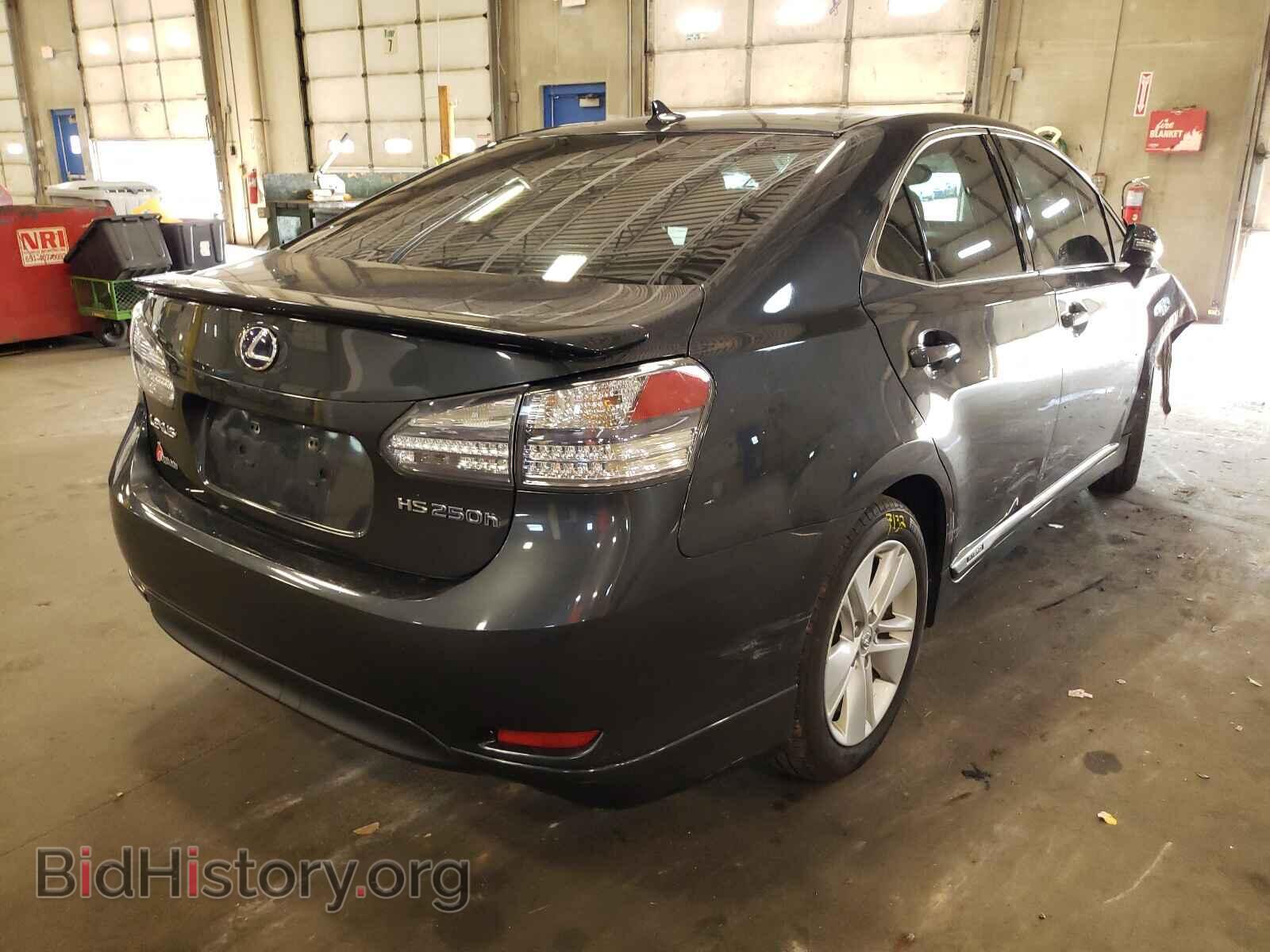 2010 LEXUS HS - VIN: JTHBB1BA9A2034733 - Фото 4