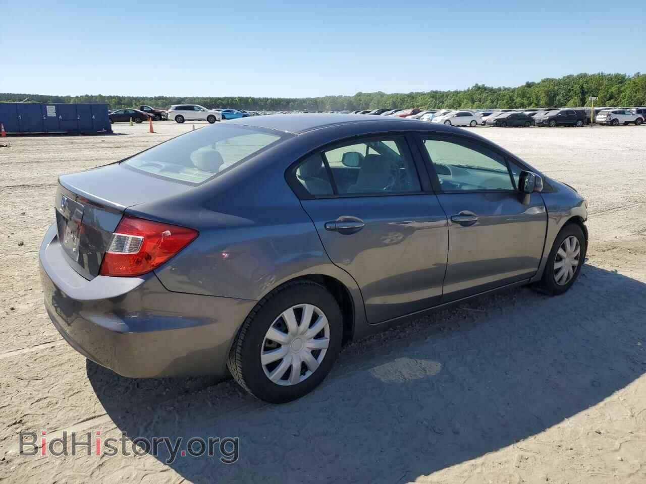 2012 HONDA CIVIC - VIN: 19XFB2F55CE107981 - Фото 3