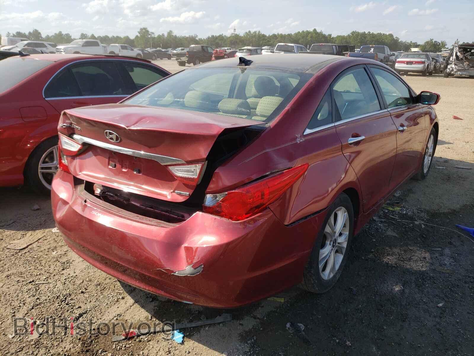 2012 HYUNDAI SONATA - VIN: 5NPEC4AC5CH427856 - Фото 4