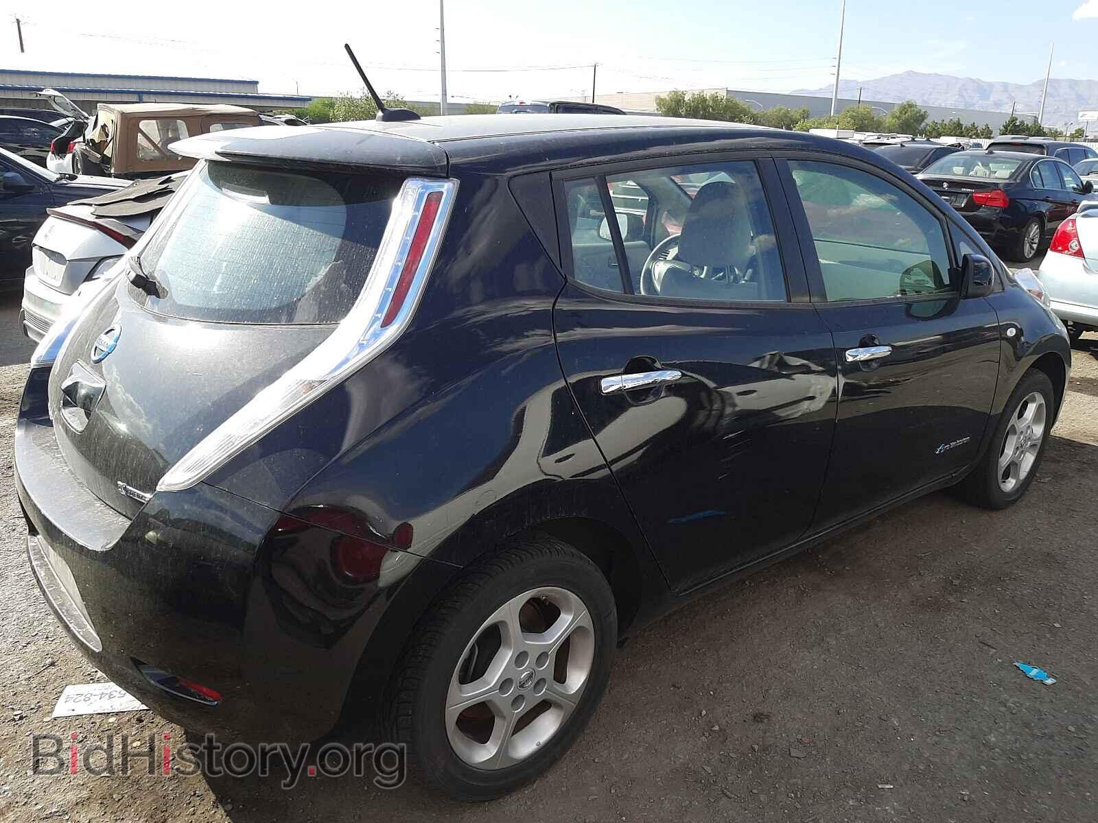 2012 NISSAN LEAF - VIN: JN1AZ0CP9CT021406 - Фото 4