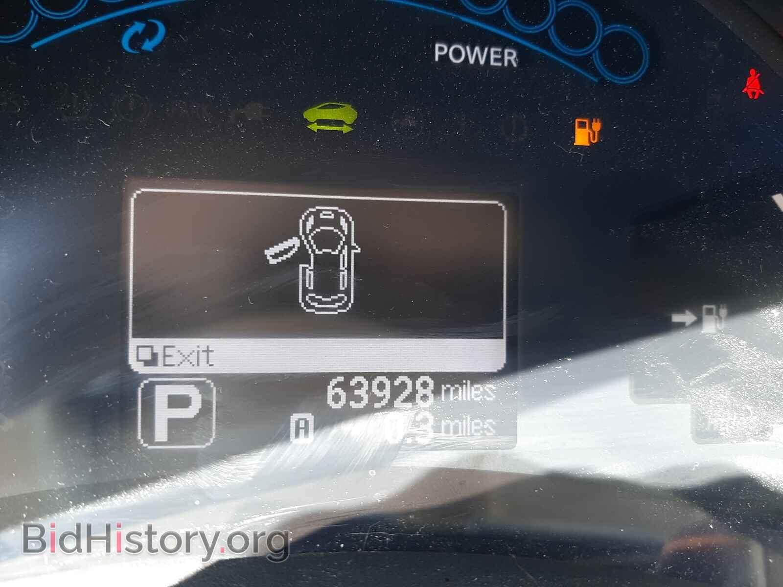 2012 NISSAN LEAF - VIN: JN1AZ0CP9CT021406 - Фото 8