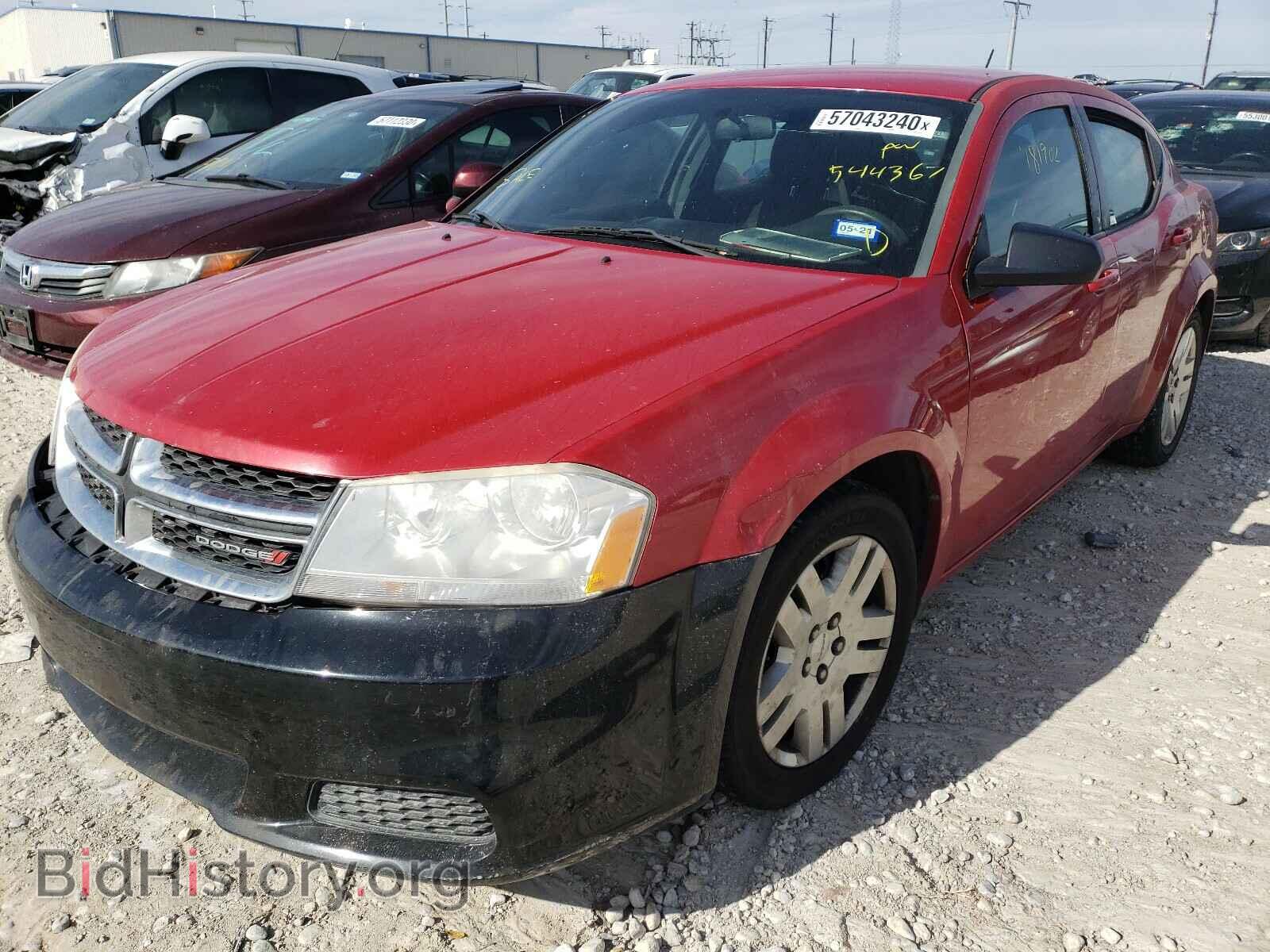 2013 DODGE AVENGER - VIN: 1C3CDZAB7DN544367 - Фото 2