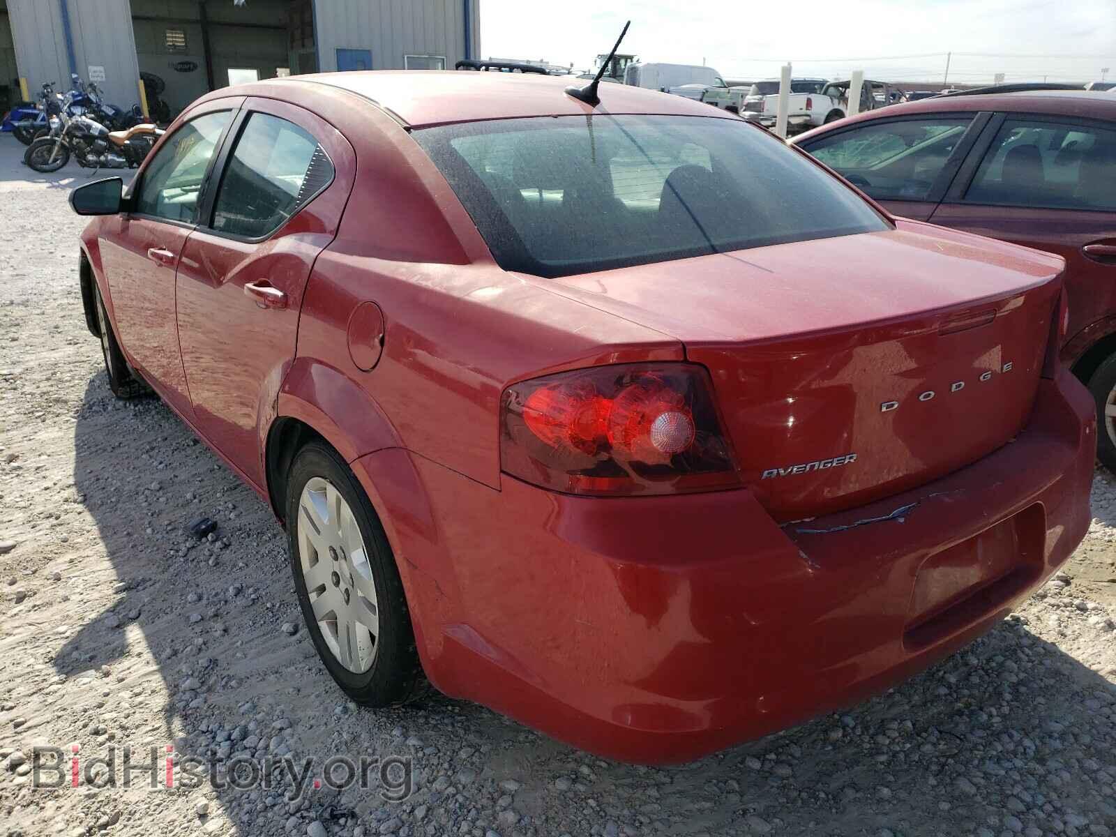 2013 DODGE AVENGER - VIN: 1C3CDZAB7DN544367 - Фото 3