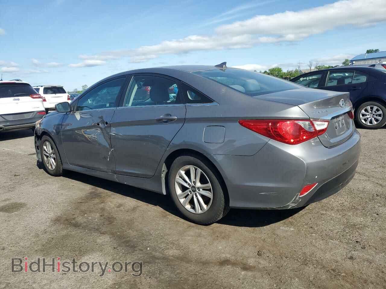 2014 HYUNDAI SONATA - VIN: 5NPEB4ACXEH861454 - Фото 2