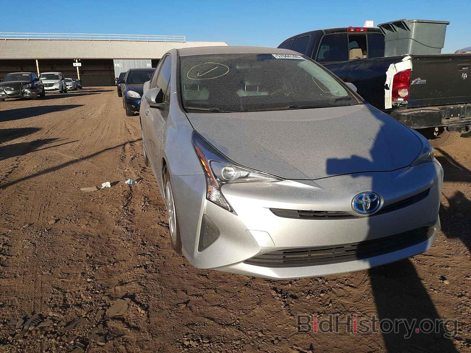 Фотография JTDKBRFU5G3022554 - TOYOTA PRIUS 2016