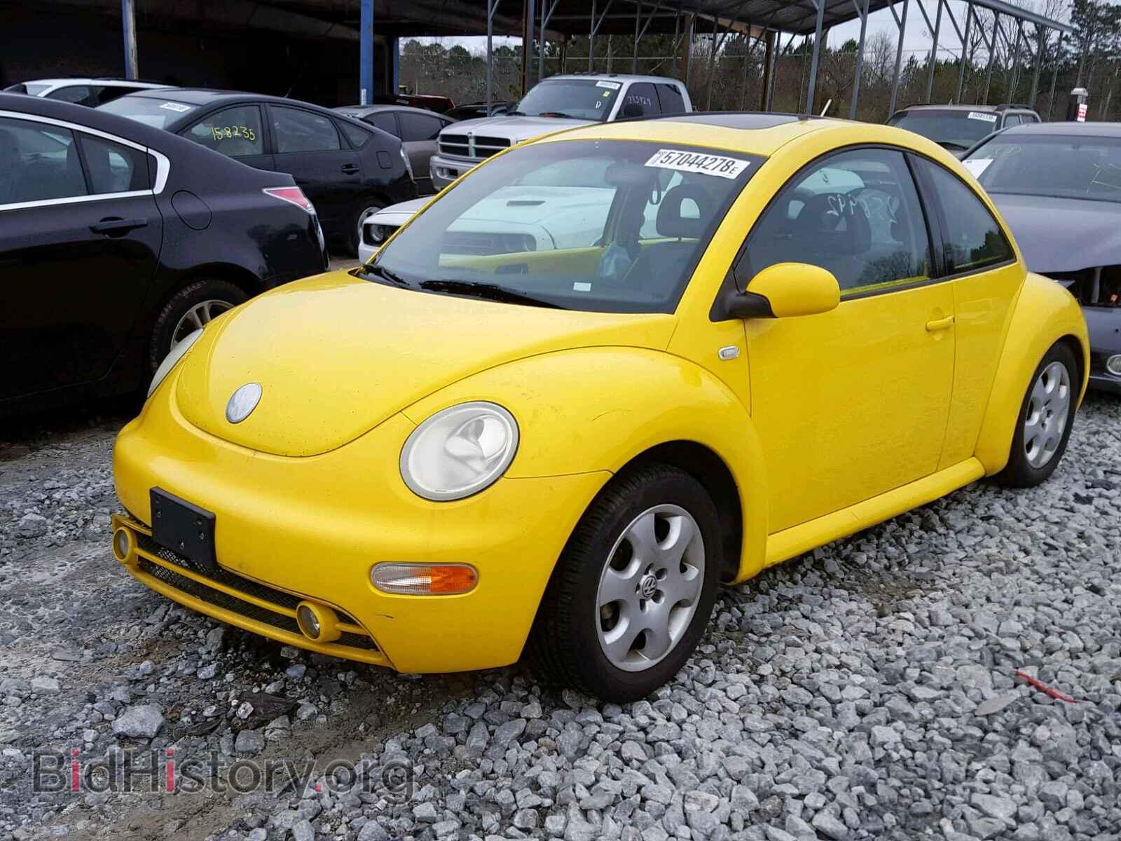 2002 VOLKSWAGEN BEETLE - VIN: 3VWCP21C52M433162 - Фото 2