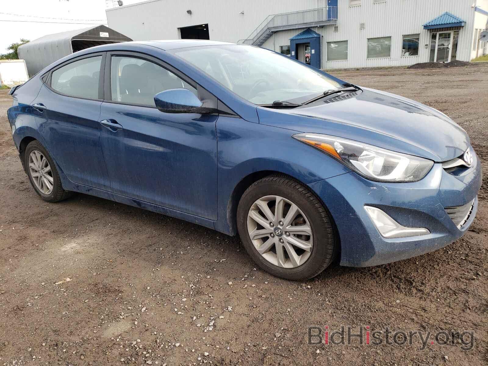 Photo KMHDH4AE0GU569747 - HYUNDAI ELANTRA 2016