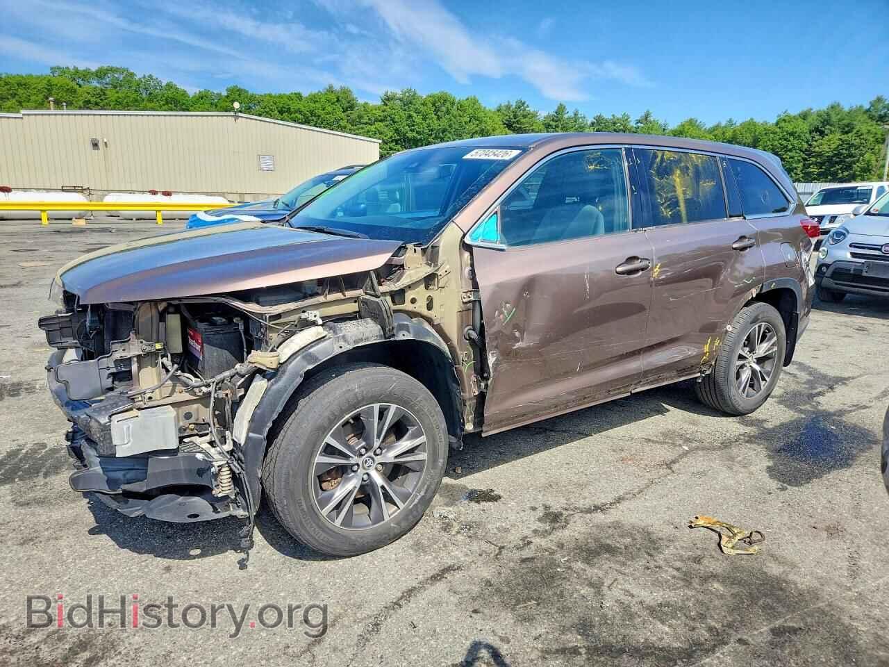 Фотография 5TDBZRFH0HS433052 - TOYOTA HIGHLANDER 2017