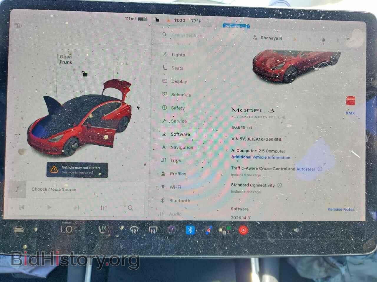 2019 TESLA MODEL 3 - VIN: 5YJ3E1EA1KF396496 - Photo 9