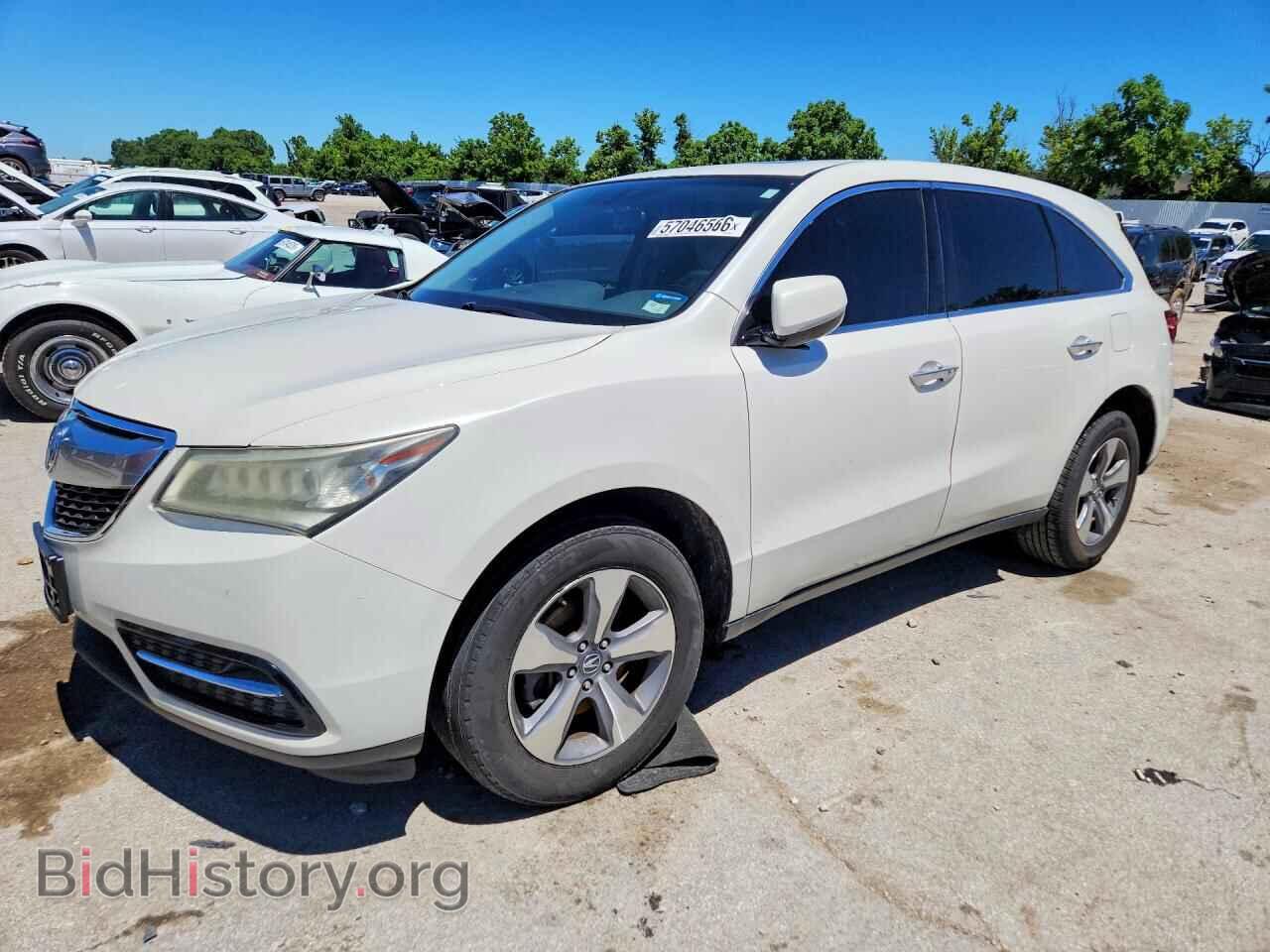 Фотография 5FRYD3H23EB010401 - ACURA MDX 2014