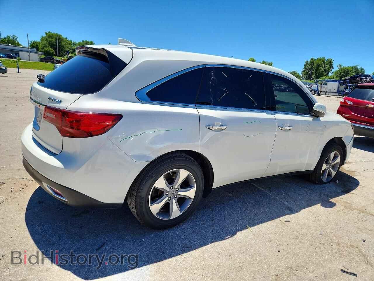 2014 ACURA MDX - VIN: 5FRYD3H23EB010401 - Фото 3