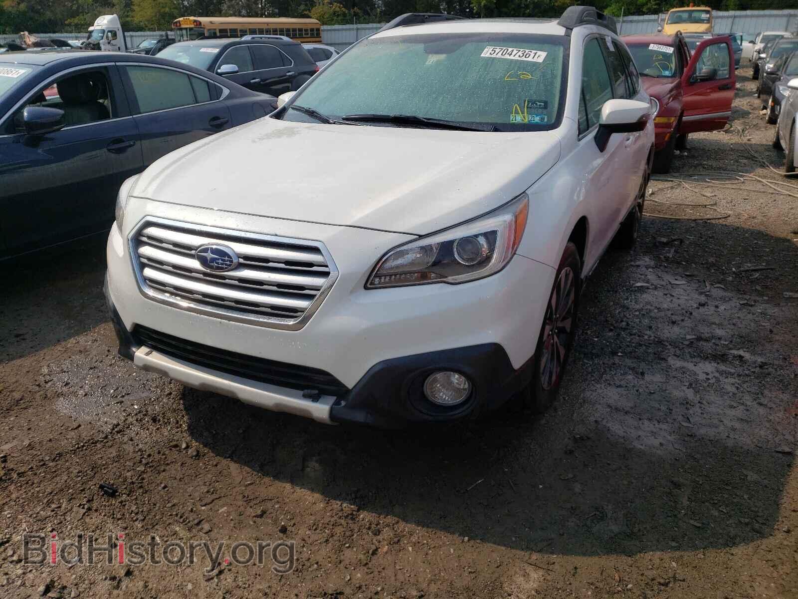 2016 SUBARU OUTBACK - VIN: 4S4BSENC5G3249434 - Фото 2