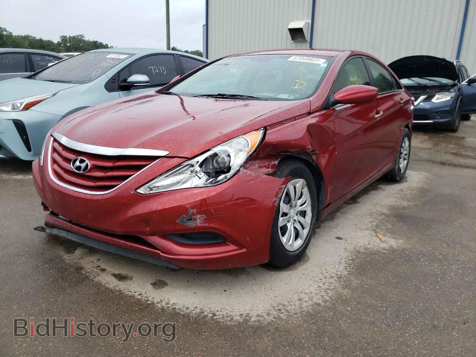 2012 HYUNDAI SONATA - VIN: 5NPEB4AC0CH380271 - Фото 2