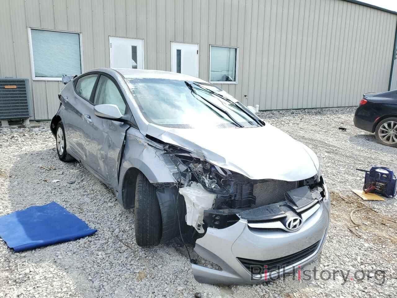 Photo 5NPDH4AE7GH669648 - HYUNDAI ELANTRA 2016