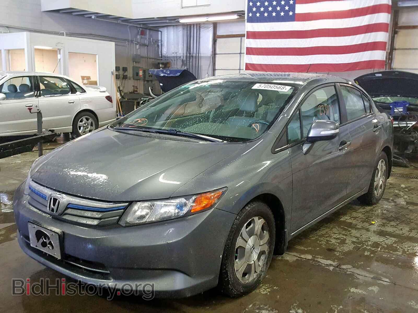 2012 HONDA CIVIC - VIN: JHMFB4F28CS005183 - Фото 2