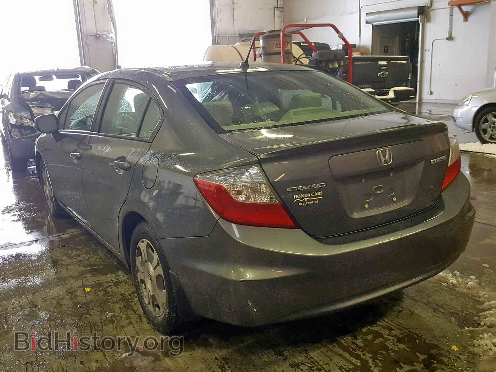 2012 HONDA CIVIC - VIN: JHMFB4F28CS005183 - Фото 3
