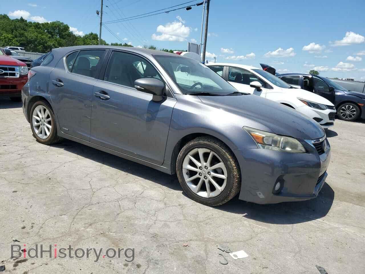 2012 LEXUS CT 200 - VIN: JTHKD5BH6C2087696 - Фото 4