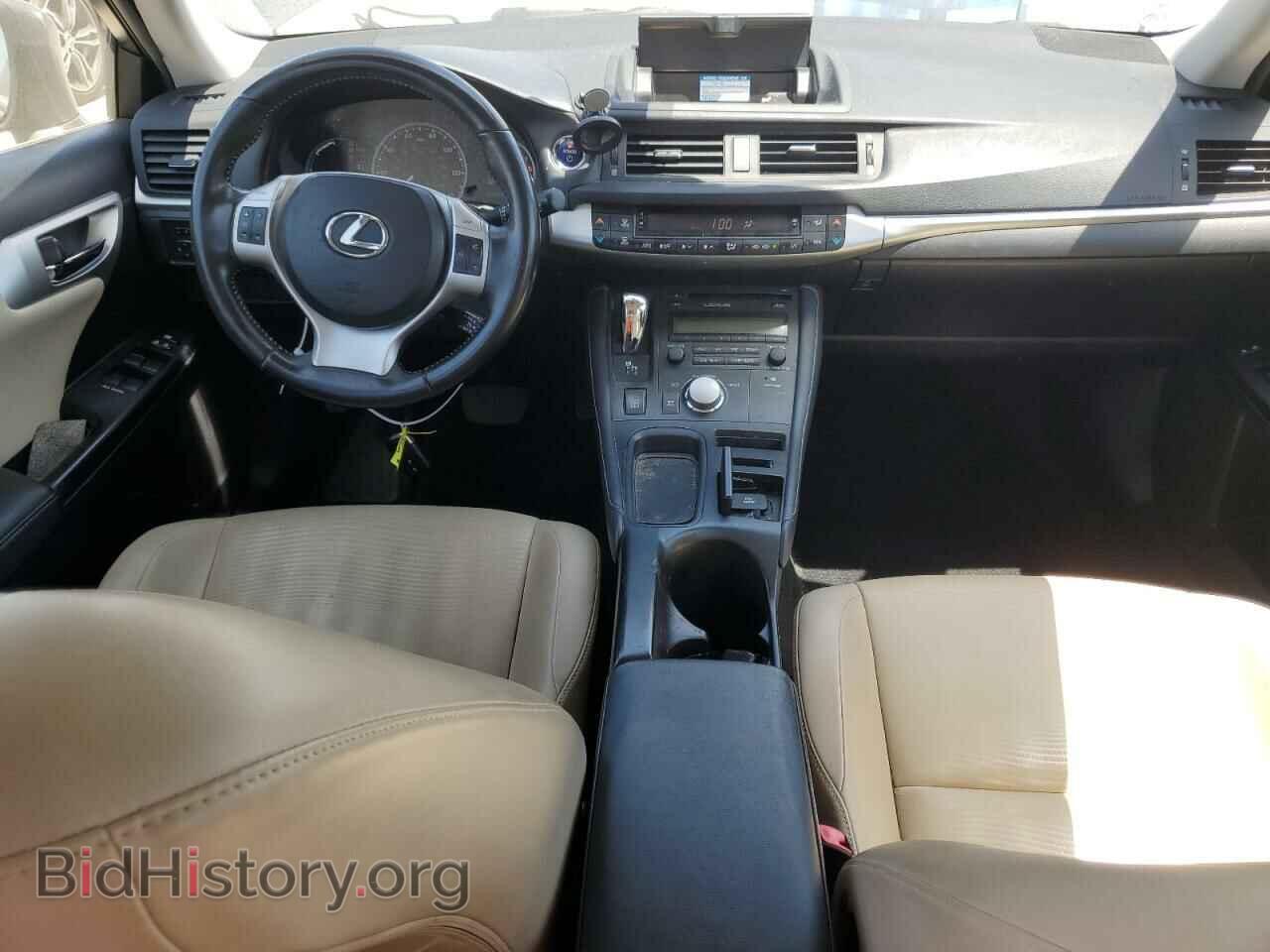 2012 LEXUS CT 200 - VIN: JTHKD5BH6C2087696 - Фото 8