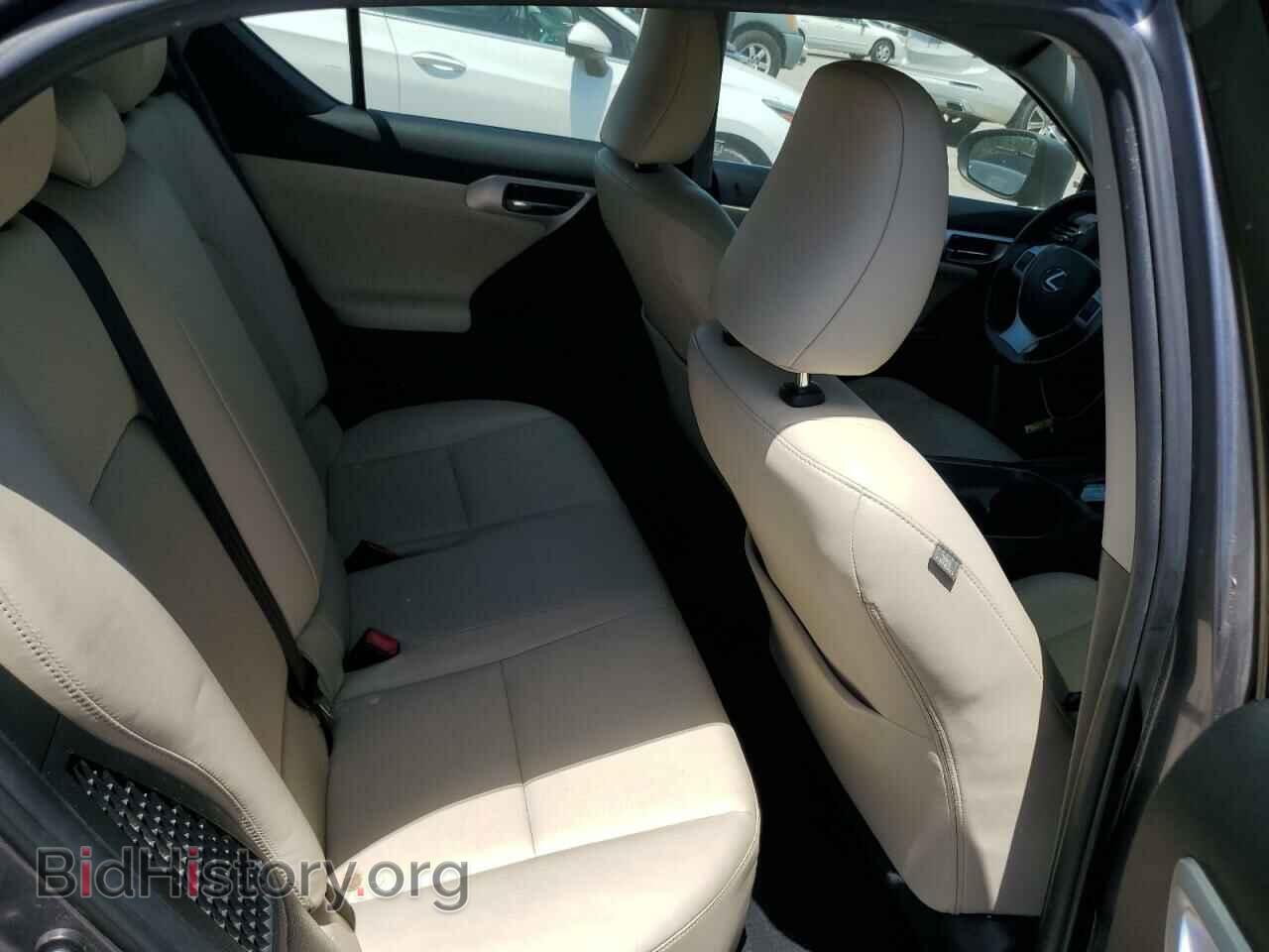 2012 LEXUS CT 200 - VIN: JTHKD5BH6C2087696 - Фото 10