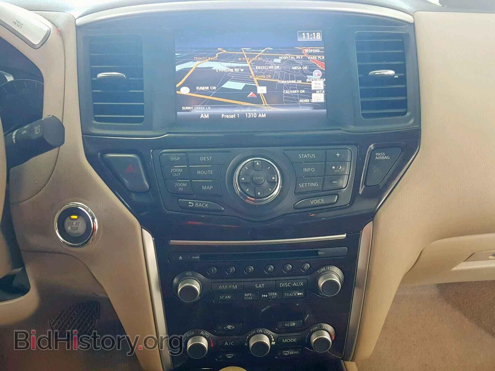 2014 NISSAN PATHFINDER - VIN: 5N1AR2MN0EC607609 - Фото 9