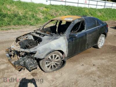 2012 Chrysler 200 Touring, black — VIN 1C3CCBBB5CN226450, Copart