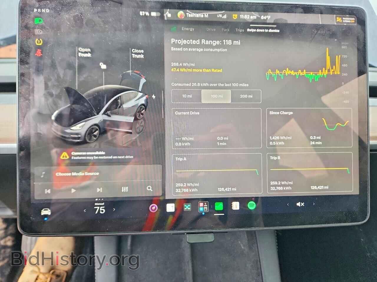 2023 TESLA MODEL 3 - VIN: 5YJ3E1EA1PF667581 - Фото 9