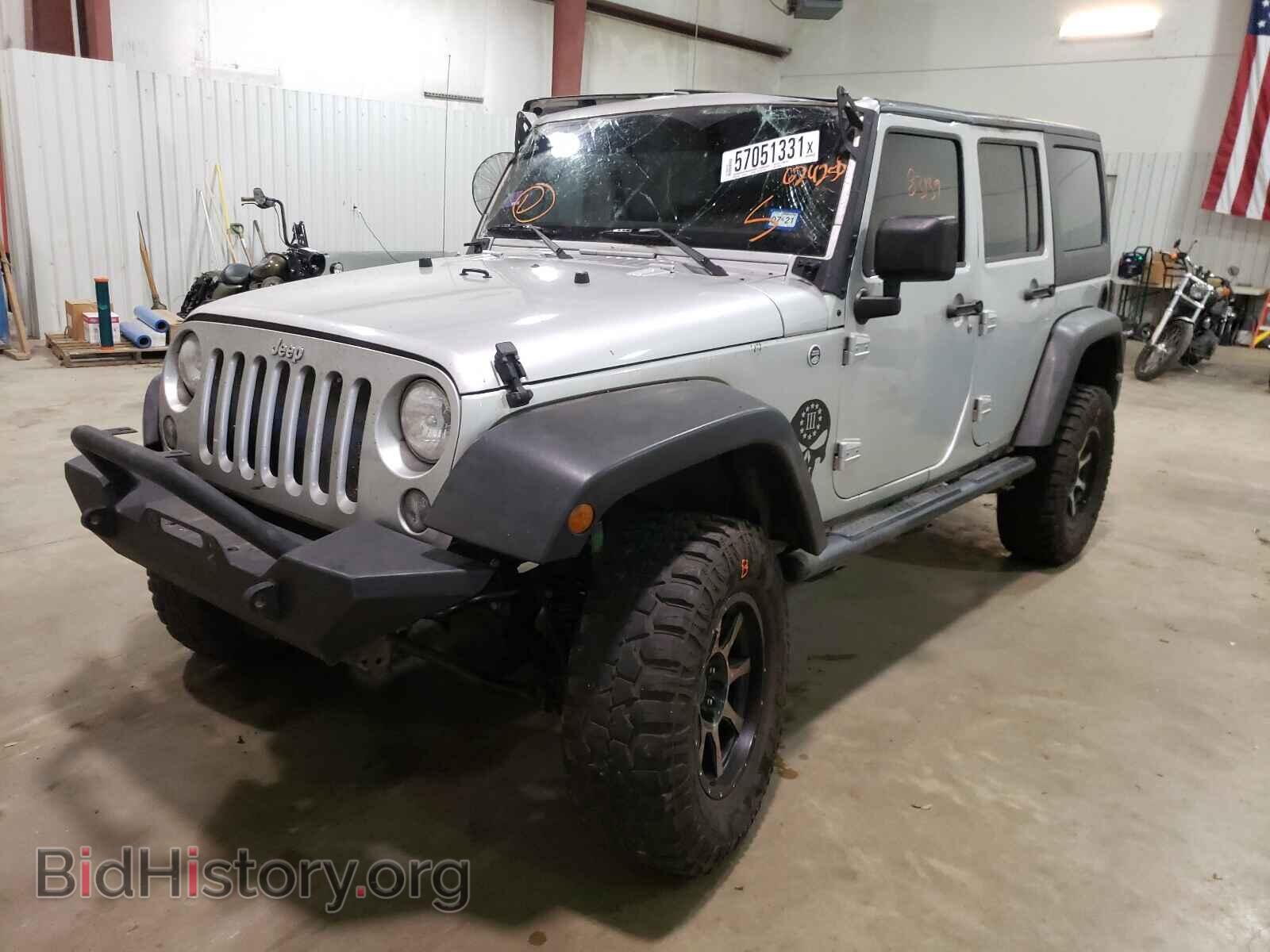 2011 JEEP WRANGLER - VIN: 1J4BA3H18BL624256 - Фото 2