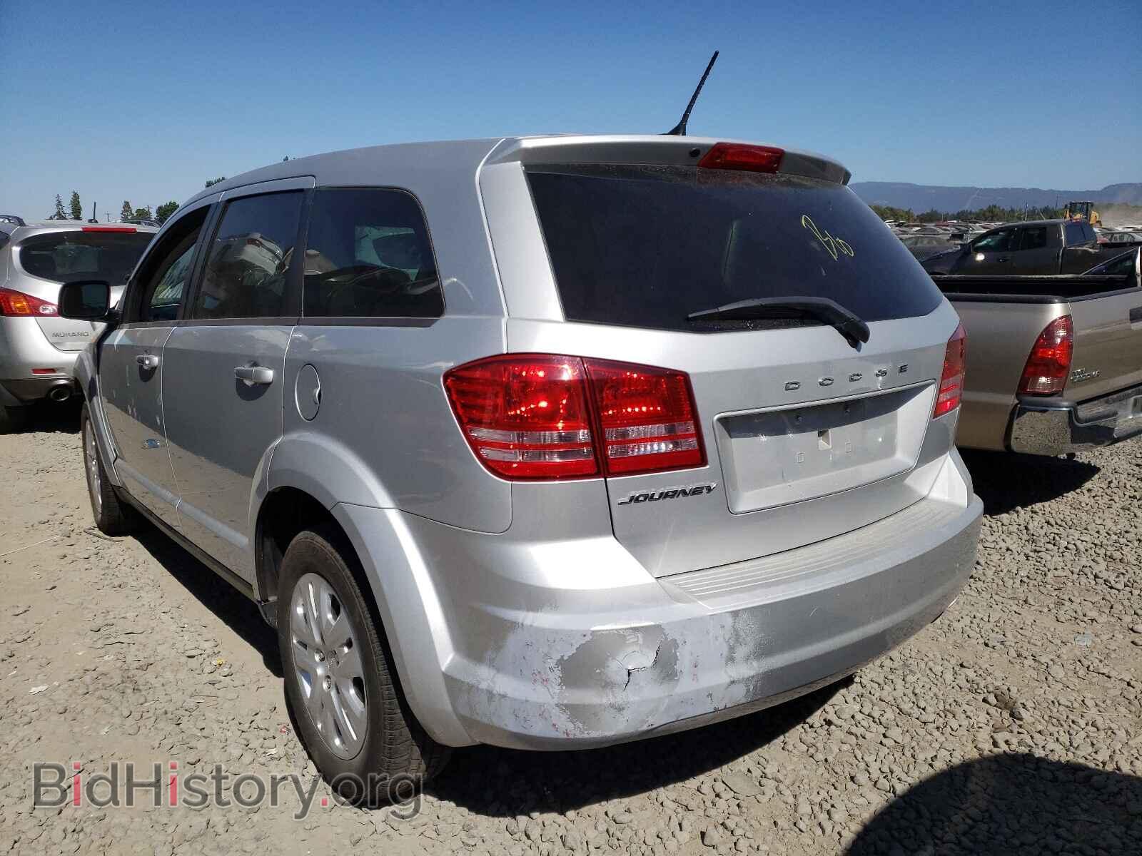 2014 DODGE JOURNEY - VIN: 3C4PDCAB7ET308300 - Фото 3