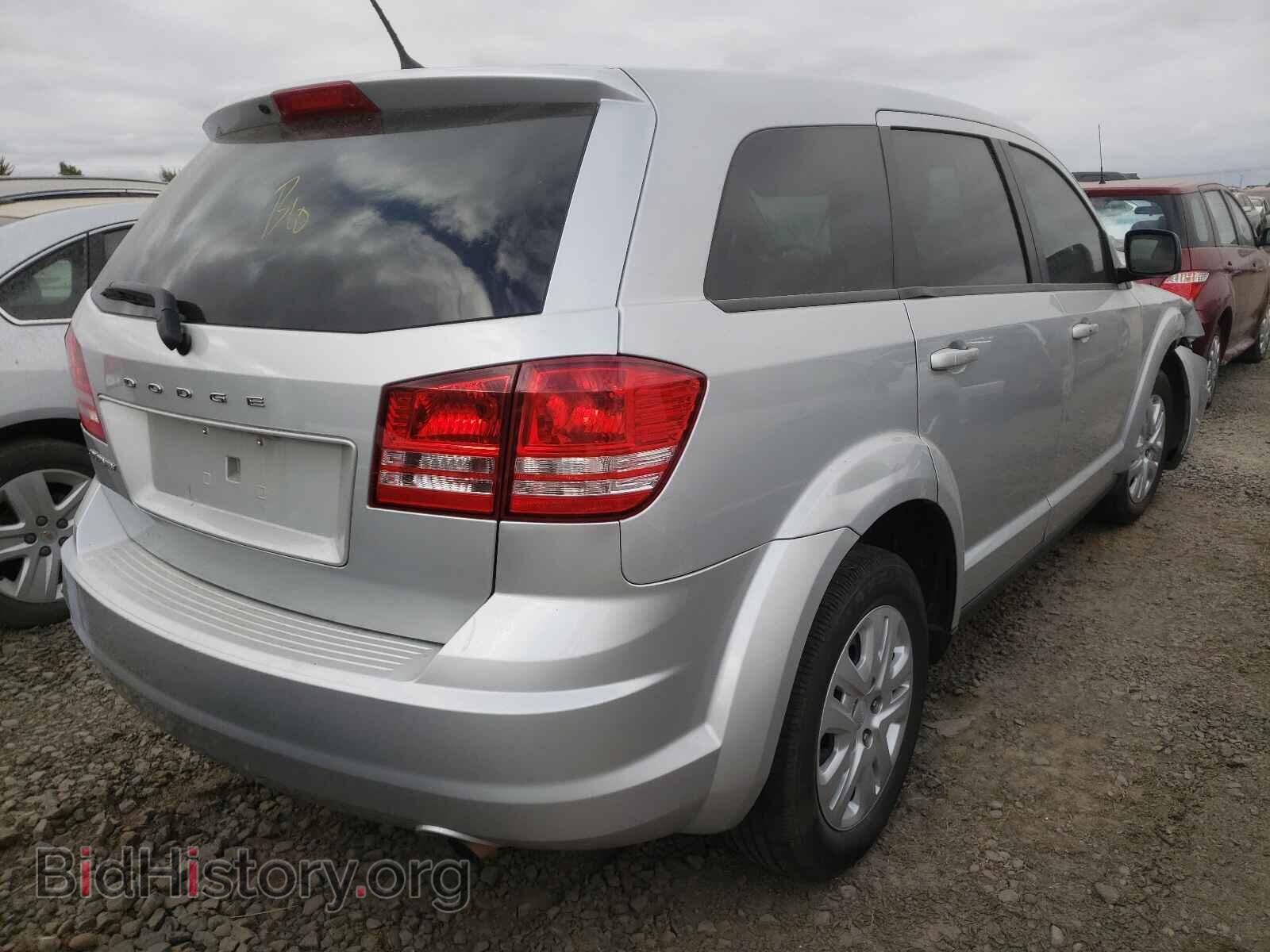 2014 DODGE JOURNEY - VIN: 3C4PDCAB7ET308300 - Фото 4