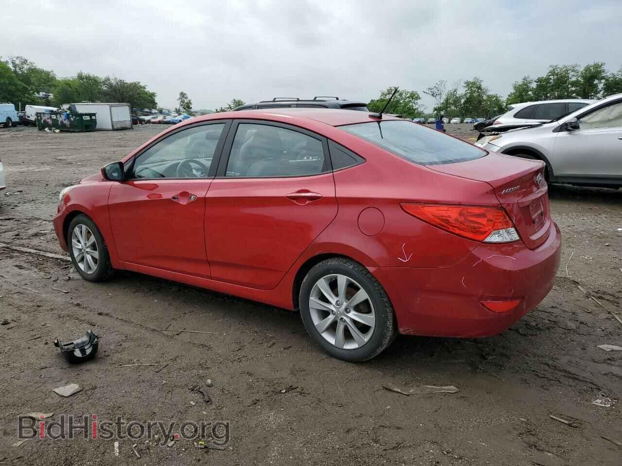 2013 HYUNDAI ACCENT - VIN: KMHCU4AE1DU435770 - Фото 2