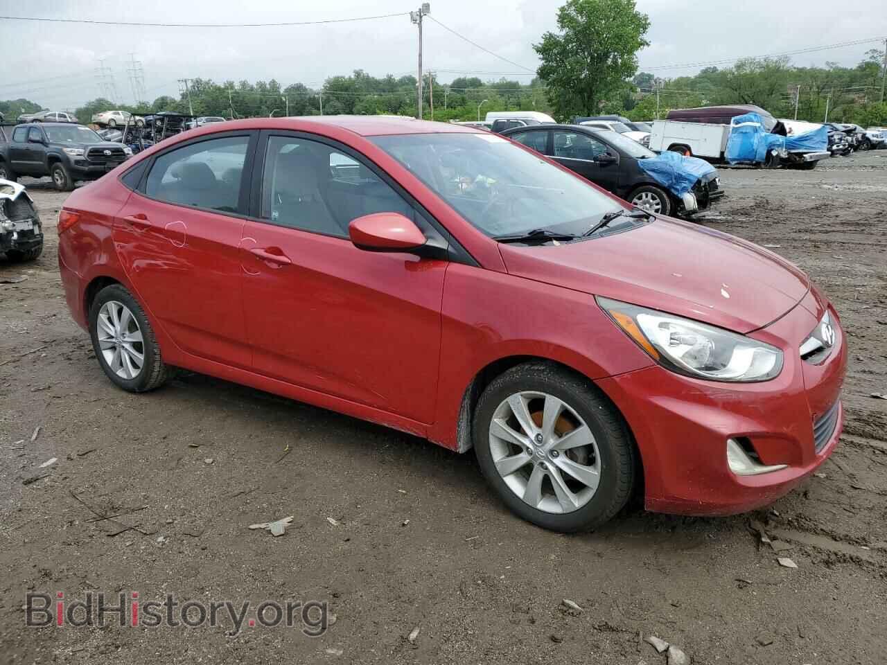 2013 HYUNDAI ACCENT - VIN: KMHCU4AE1DU435770 - Фото 4